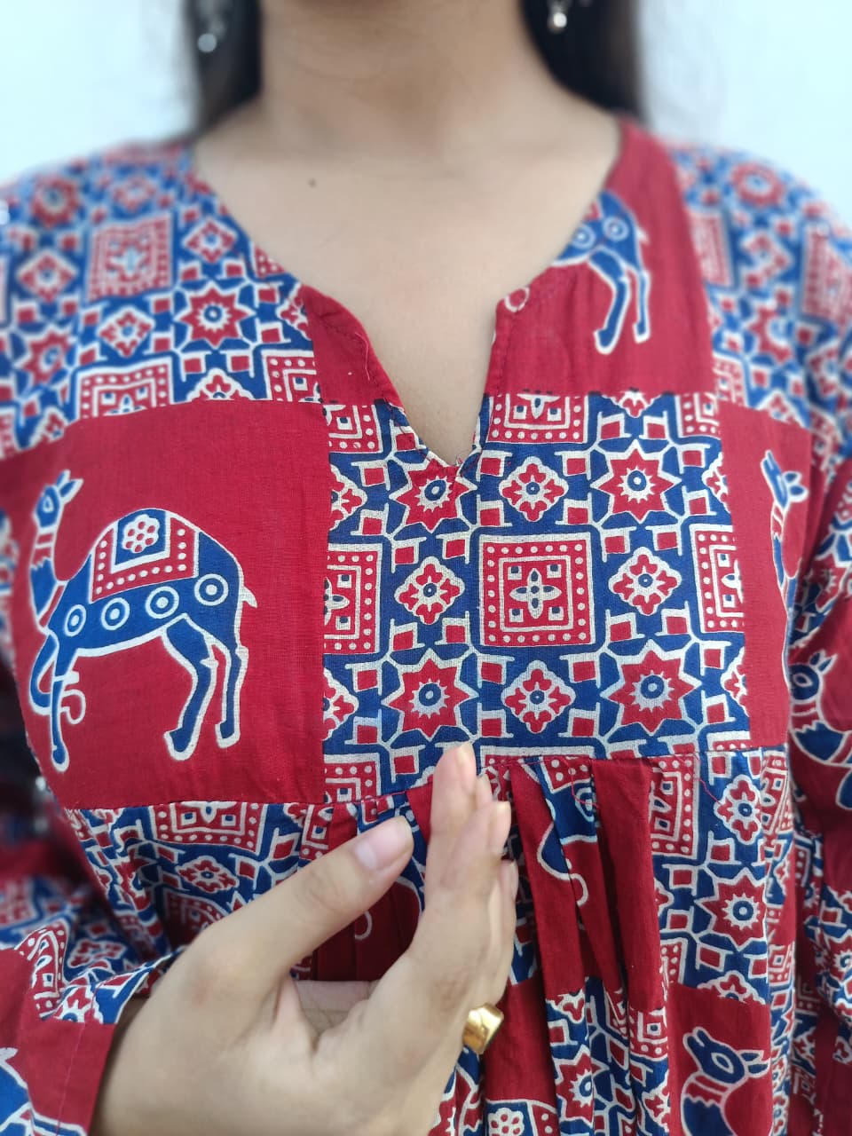 Rajasthani Rangrez Kurti